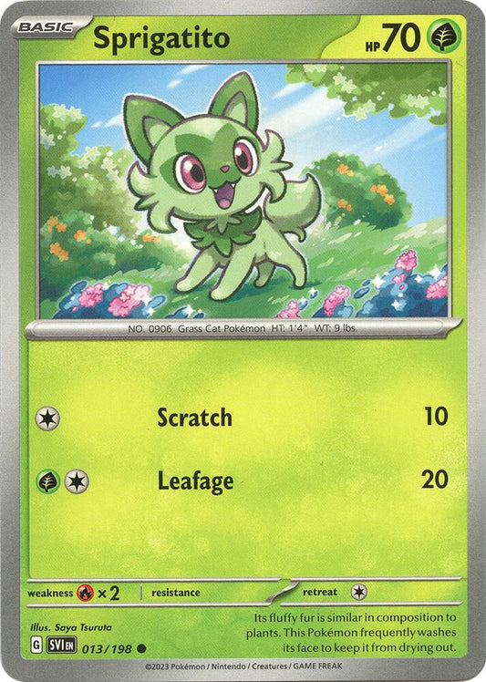 Sprigatito [SV01: Scarlet & Violet Base Set] 013/198