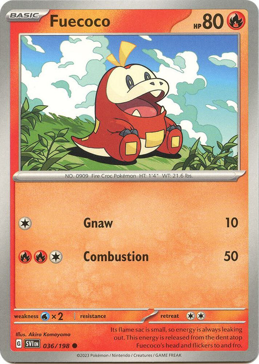 Fuecoco [SV01: Scarlet & Violet Base Set] 036/198