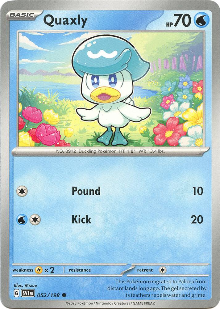 Quaxly [SV01: Scarlet & Violet Base Set] 052/198