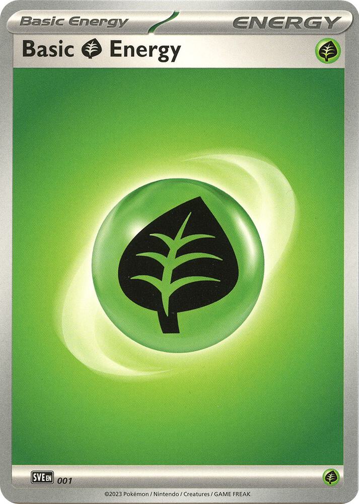 Basic Grass Energy - 001 [SVE: Scarlet & Violet Energies] 001