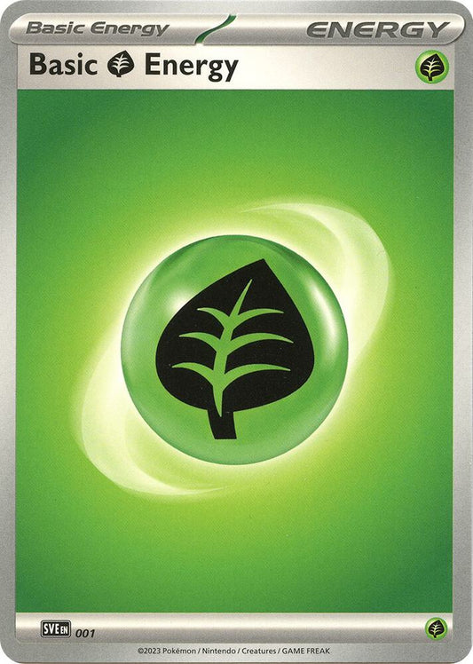 Basic Grass Energy - 001 [SVE: Scarlet & Violet Energies] 001