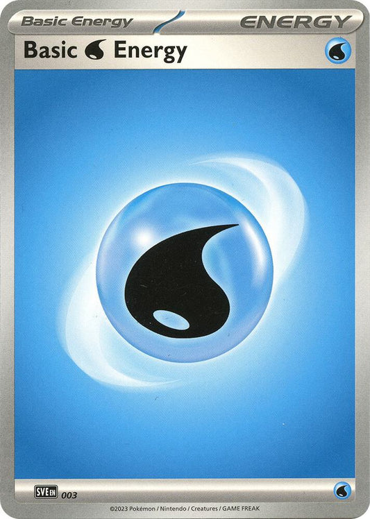 Basic Water Energy - 003 [SVE: Scarlet & Violet Energies] 003