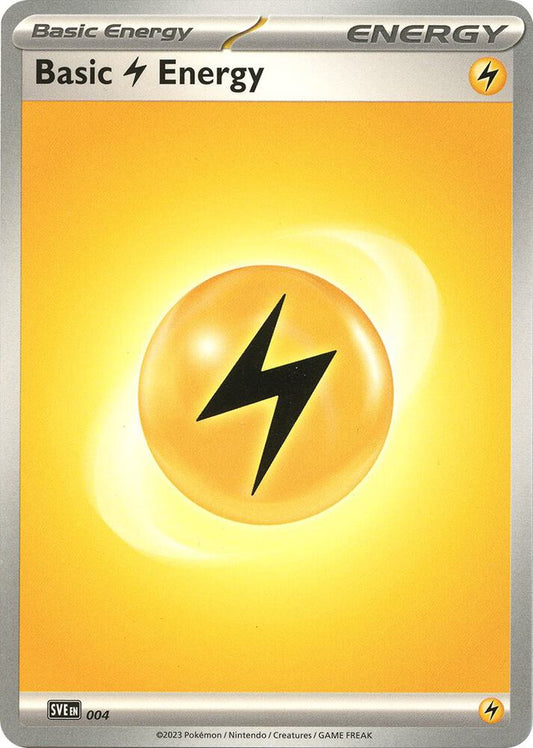 Basic Lightning Energy - 004 [SVE: Scarlet & Violet Energies] 004