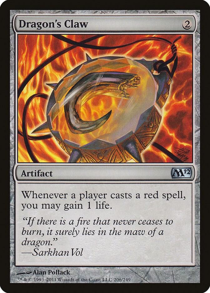 Dragon's Claw [Magic 2012 (M12)] 206