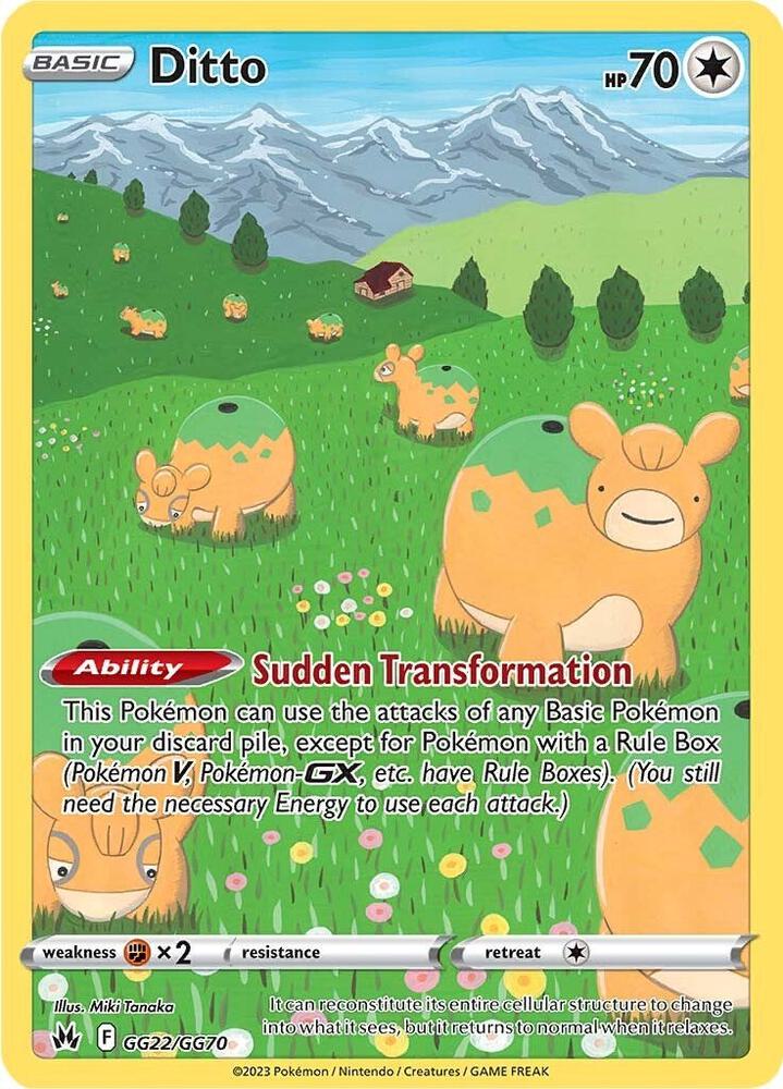 Ditto [SWSH: Crown Zenith: Galarian Gallery] GG22/GG70