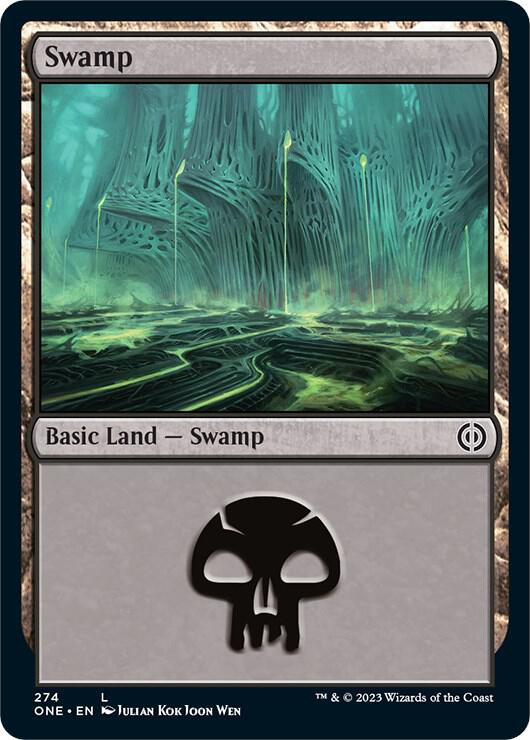 Swamp (274) [Phyrexia: All Will Be One] 274