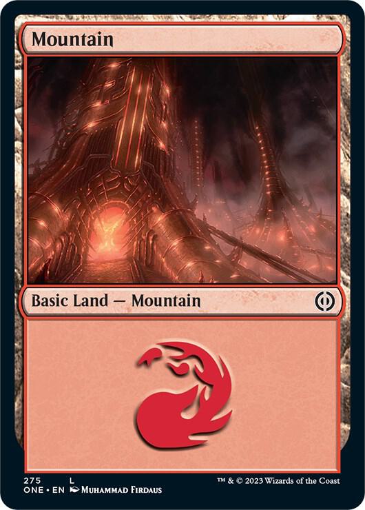 Mountain (275) [Phyrexia: All Will Be One] 275