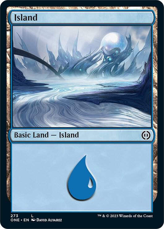 Island (273) [Phyrexia: All Will Be One] 273