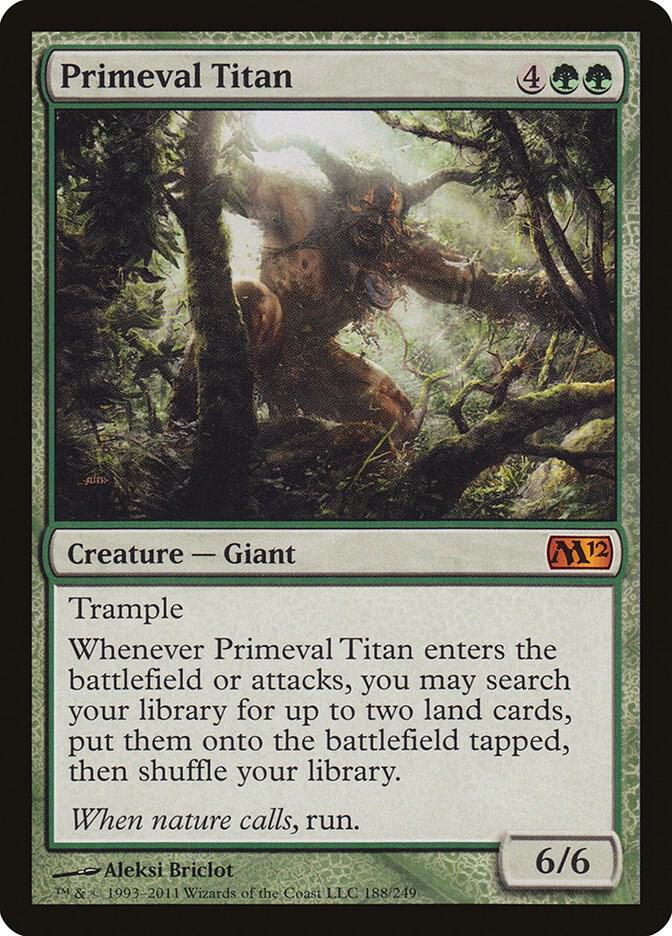 Primeval Titan [Magic 2012 (M12)] 188
