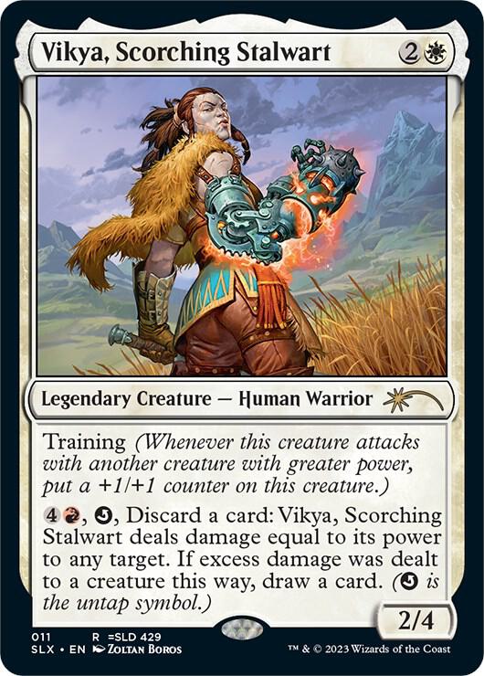 Vikya, Scorching Stalwart [SLX Cards] 11