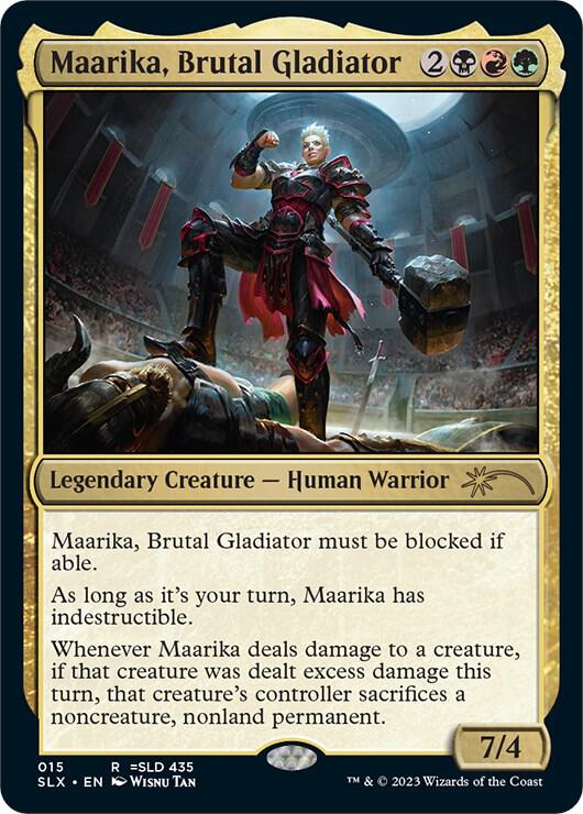Maarika, Brutal Gladiator [SLX Cards] 15