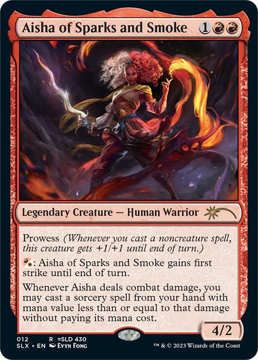 Aisha of Sparks and Smoke [SLX Cards] 12