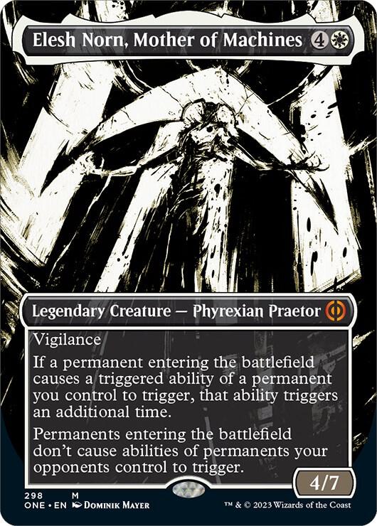 Elesh Norn, Mother of Machines (Showcase) [Phyrexia: All Will Be One] 298