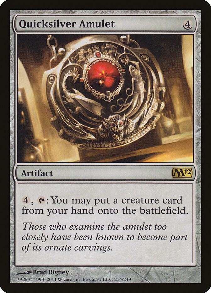 Quicksilver Amulet [Magic 2012 (M12)] 214