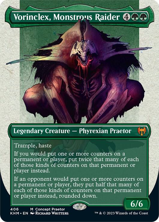 Vorinclex, Monstrous Raider (Concept Praetor) [Phyrexia: All Will Be One] 406