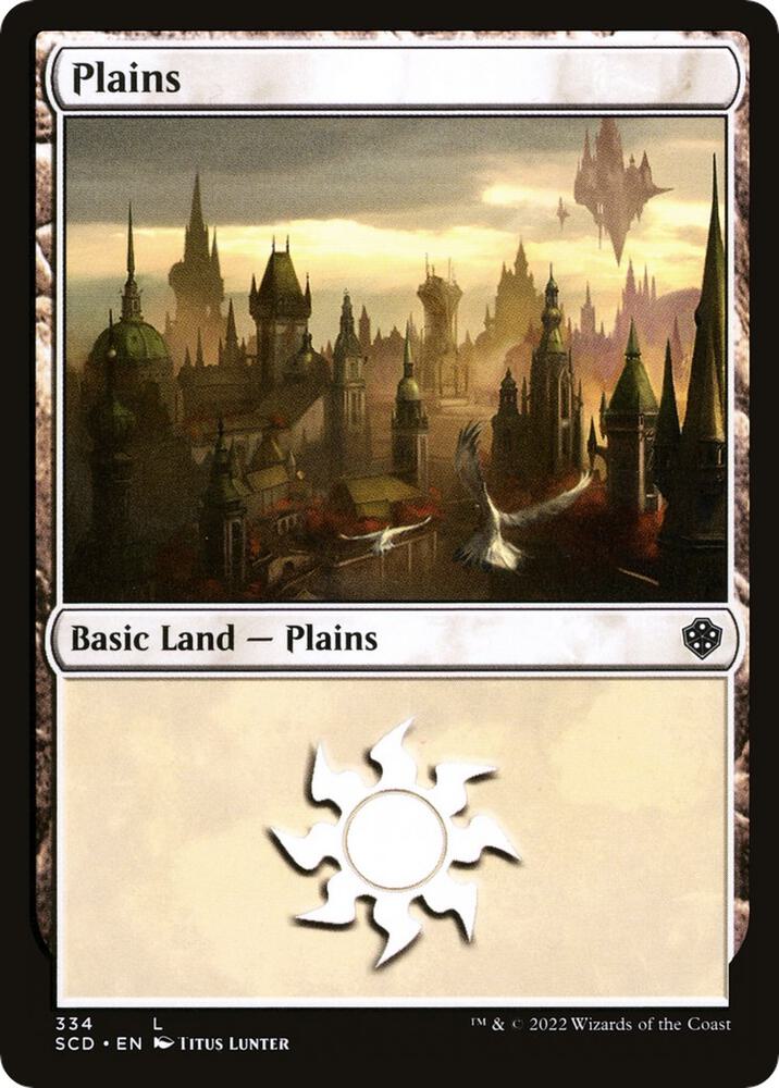 Plains (334) [Starter Commander Decks] 334