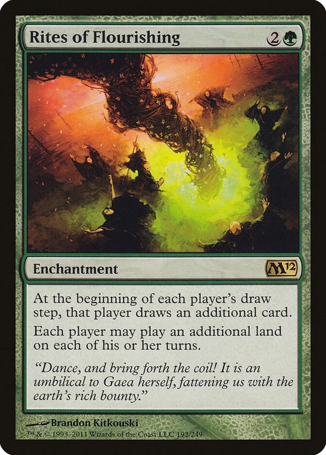 Rites of Flourishing [Magic 2012 (M12)] 192