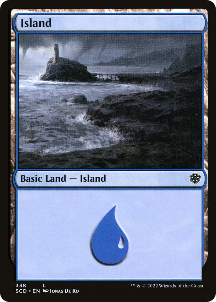 Island (338) [Starter Commander Decks] 338