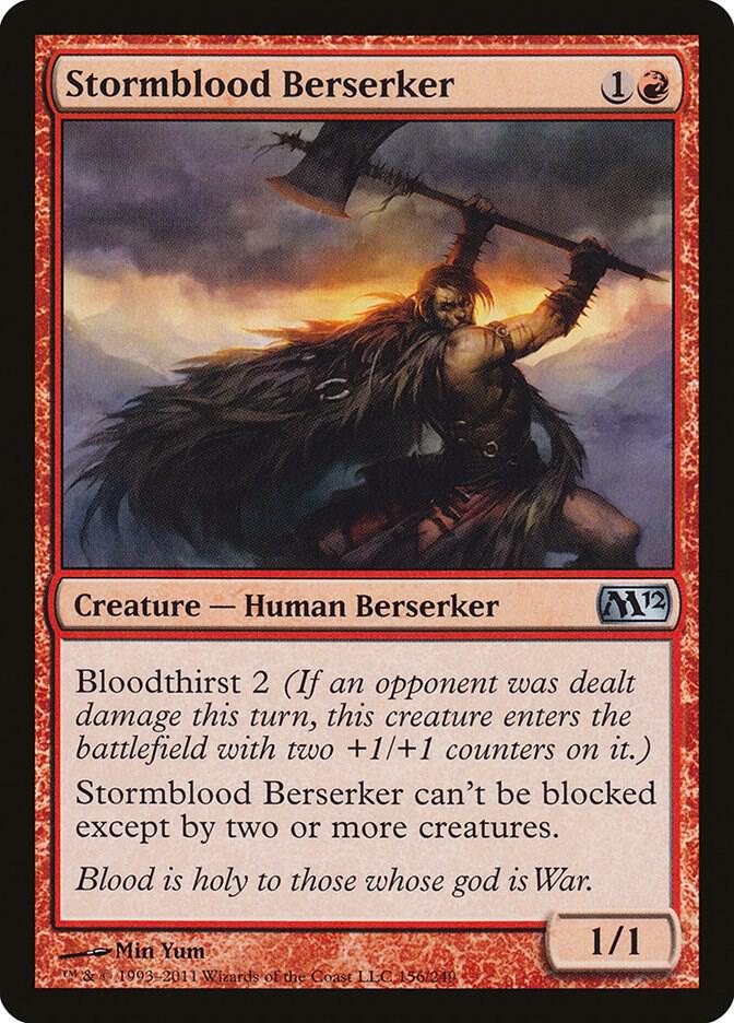 Stormblood Berserker [Magic 2012 (M12)] 156