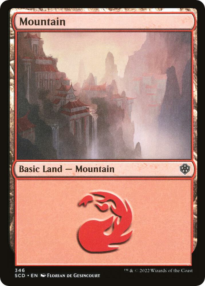 Mountain (346) [Starter Commander Decks] 346