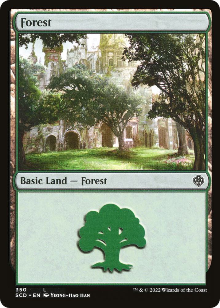 Forest (350) [Starter Commander Decks] 350