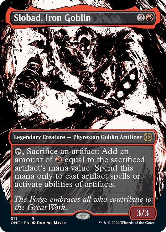 Slobad, Iron Goblin (Showcase) [Phyrexia: All Will Be One] 311