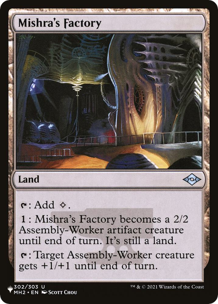 Mishra's Factory (MH2) [The List Reprints] 302/303