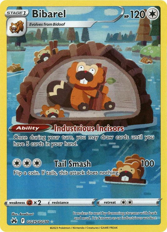 Bibarel [SWSH: Crown Zenith: Galarian Gallery] GG25/GG70