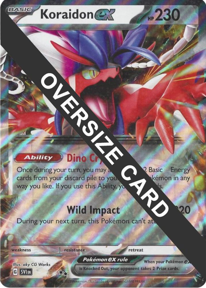 Koraidon ex [Jumbo Cards] 125/198