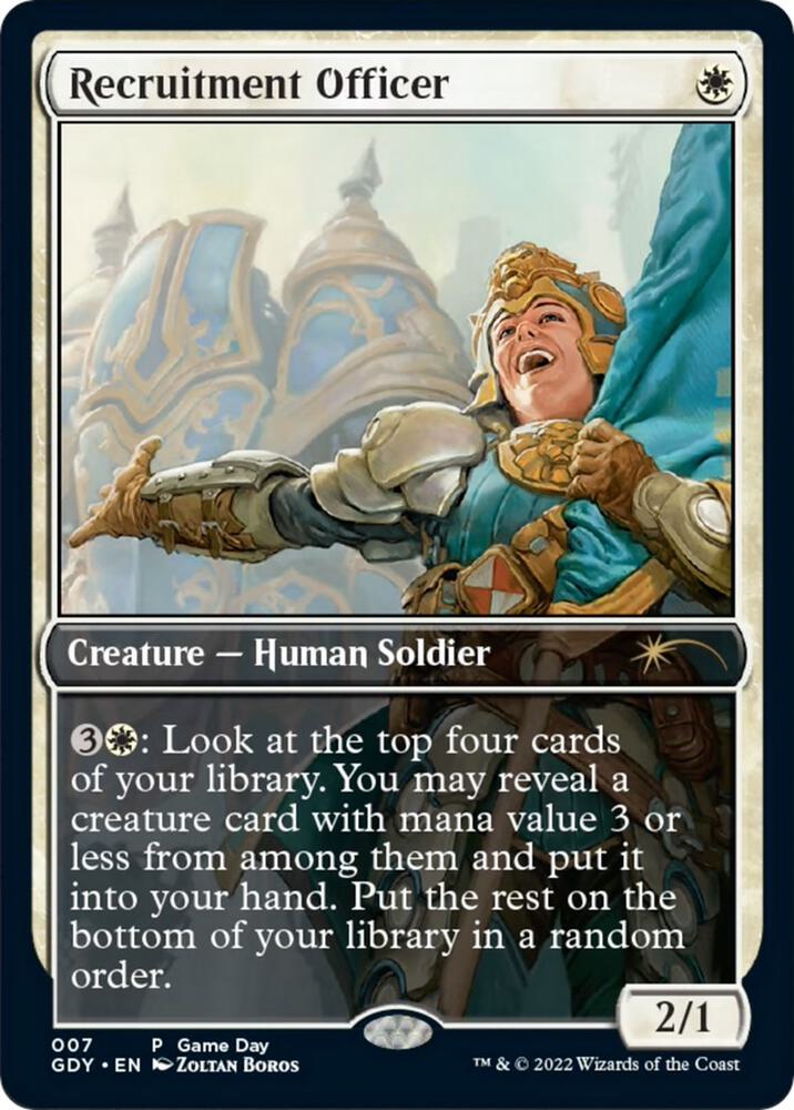 Recruitment Officer [Game Day & Store Championship Promos] 7
