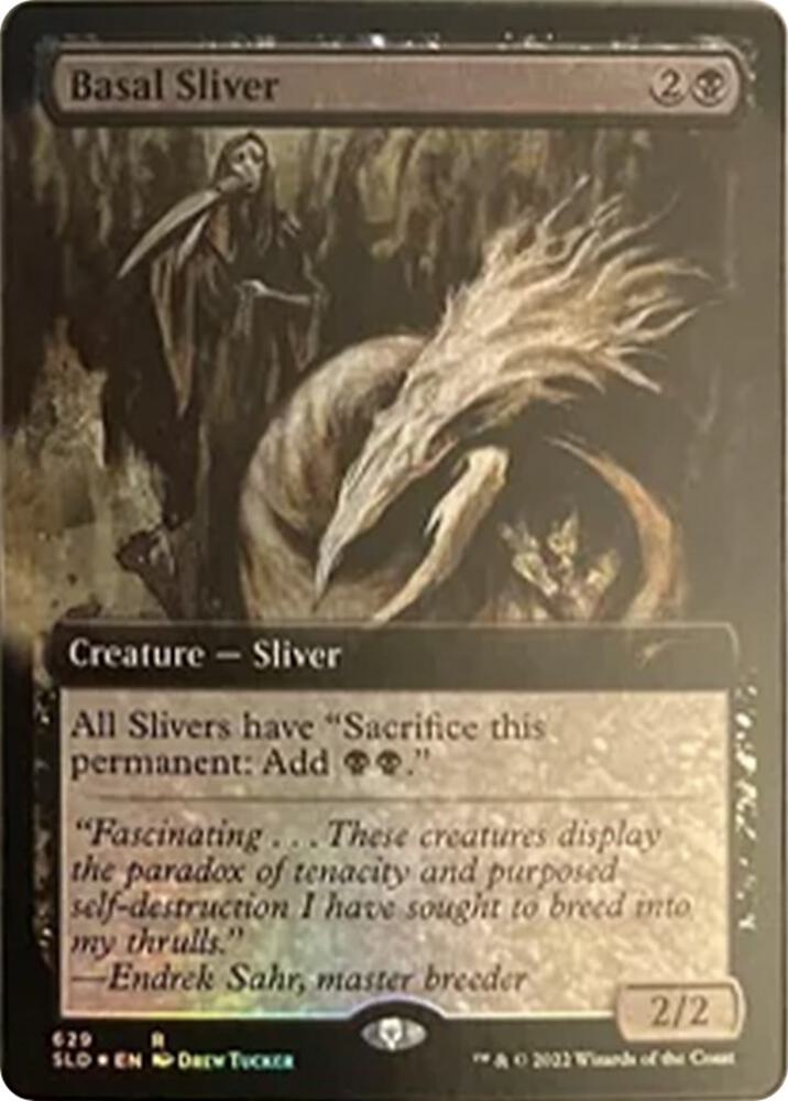 Basal Sliver (Extended Art) [Secret Lair Drop Series] 629