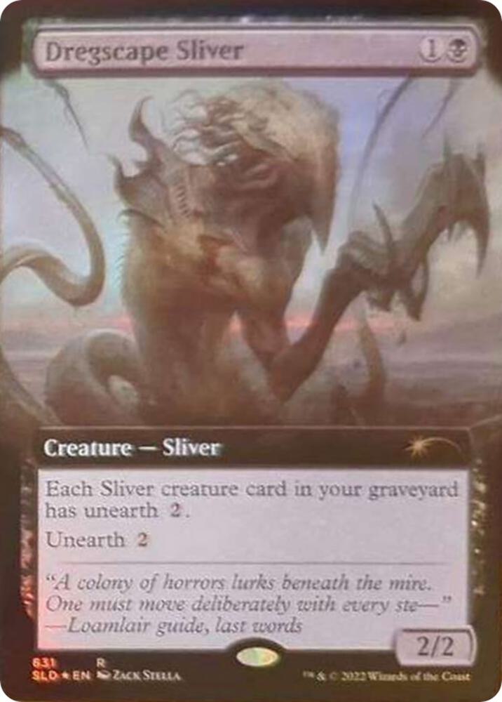 Dregscape Sliver (Extended Art) [Secret Lair Drop Series] 631