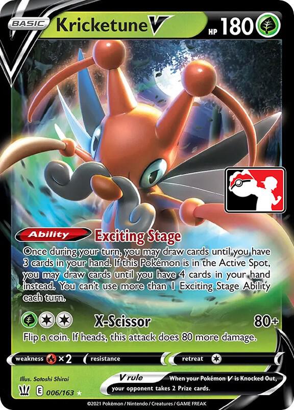 Kricketune V - 006/163 [Prize Pack Series Cards] 006/163
