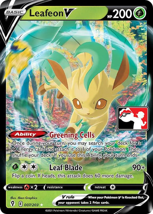 Leafeon V [Prize Pack Series Cards] 007/203
