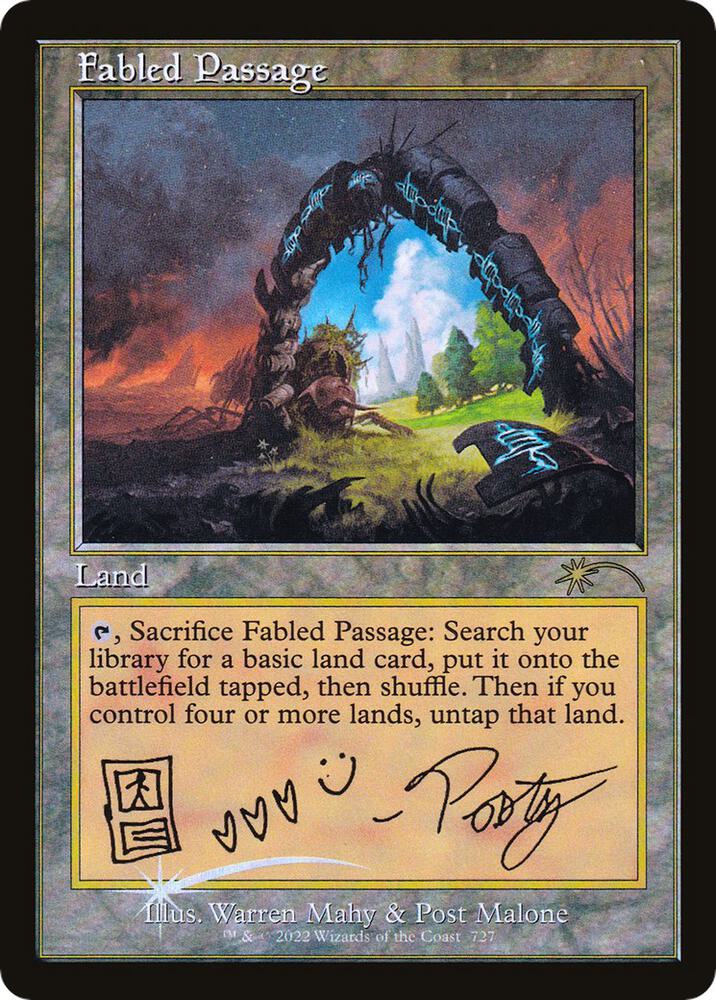 Fabled Passage (Post Malone) [Secret Lair Drop Series] 727