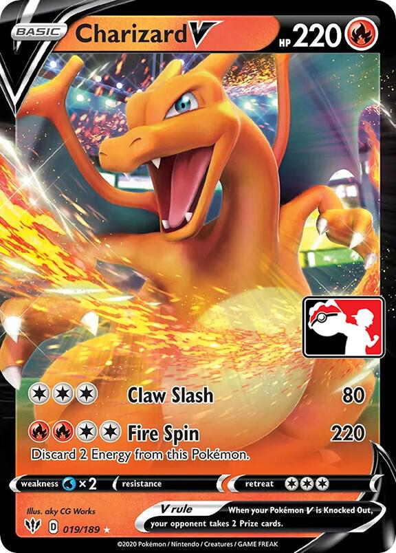 Charizard V (Prize Pack Series 1) [Prize Pack Series Cards] 019/189