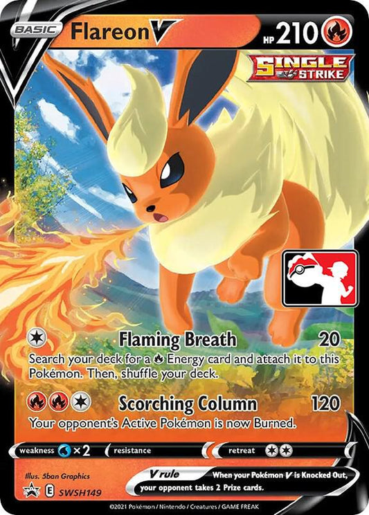 Flareon V [Prize Pack Series Cards] SWSH149