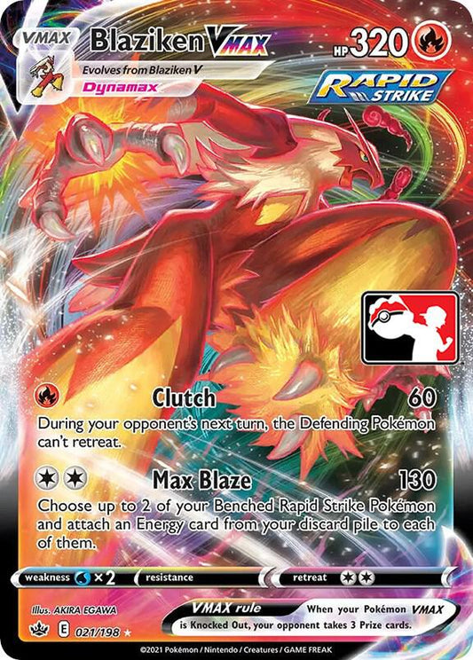 Blaziken VMAX [Prize Pack Series Cards] 021/198