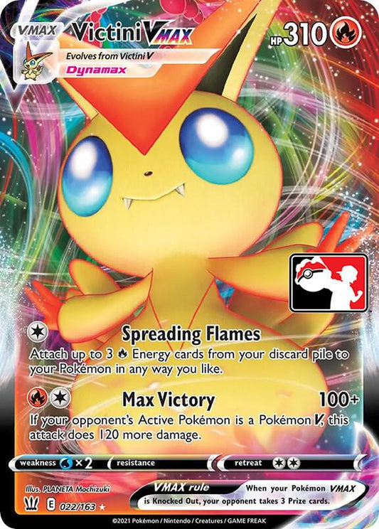 Victini VMAX [Prize Pack Series Cards] 022/163