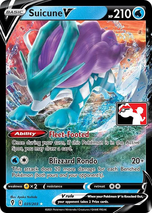 Suicune V [Prize Pack Series Cards] 031/203