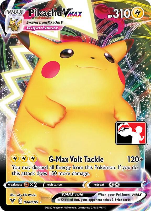 Pikachu VMAX [Prize Pack Series Cards] 044/185