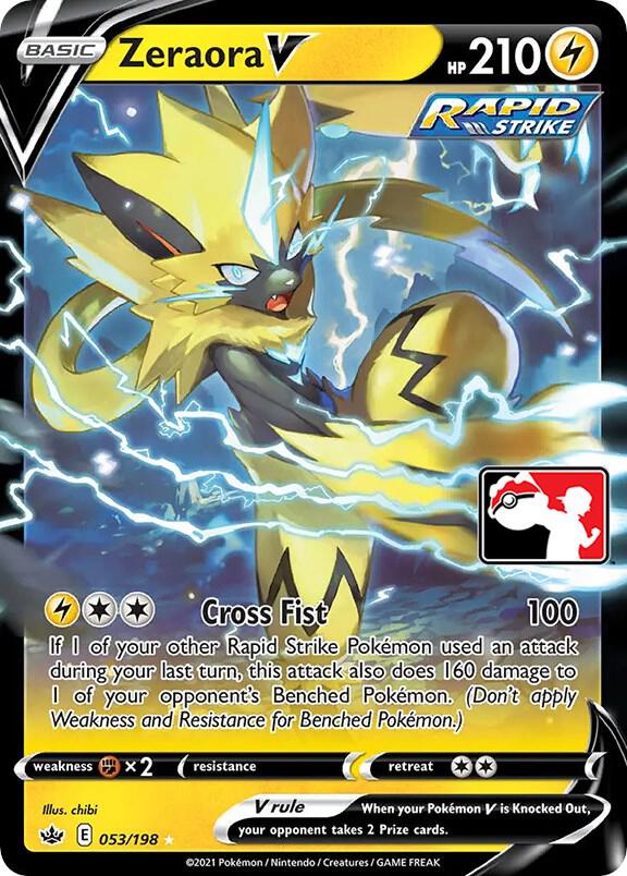 Zeraora V [Prize Pack Series Cards] 053/198