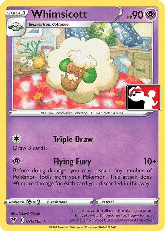 Whimsicott [Prize Pack Series Cards] 076/185