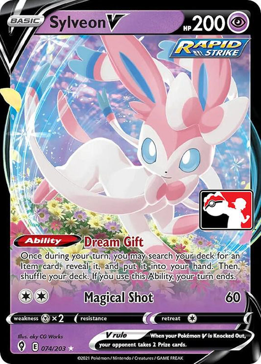 Sylveon V [Prize Pack Series Cards] 074/203