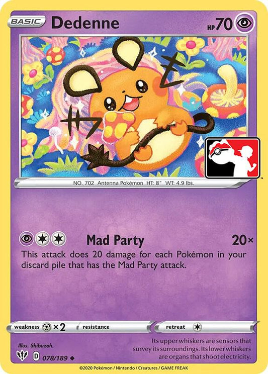 Dedenne [Prize Pack Series Cards] 078/189