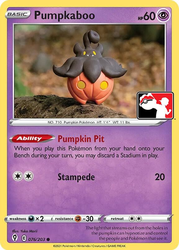 Pumpkaboo - 076/203 [Prize Pack Series Cards] 076/203
