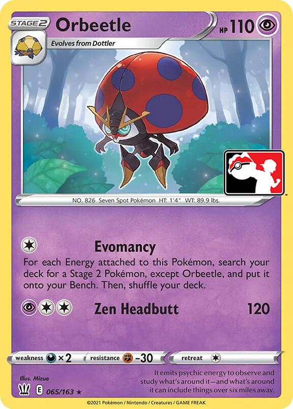Orbeetle - 065/163 [Prize Pack Series Cards] 065/163