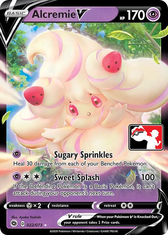 Alcremie V - 022/073 [Prize Pack Series Cards] 022/073