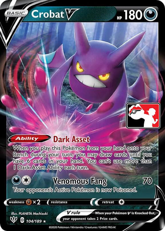Crobat V [Prize Pack Series Cards] 104/189