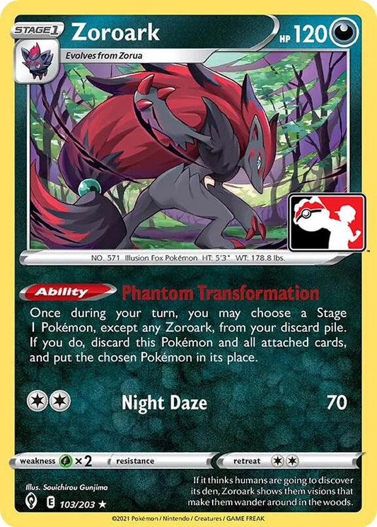 Zoroark [Prize Pack Series Cards] 103/203
